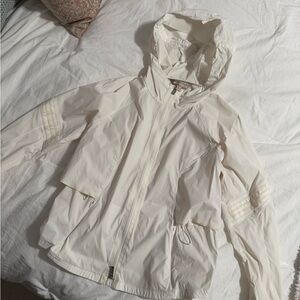 Women's Athleta Cream Hooded Jacket